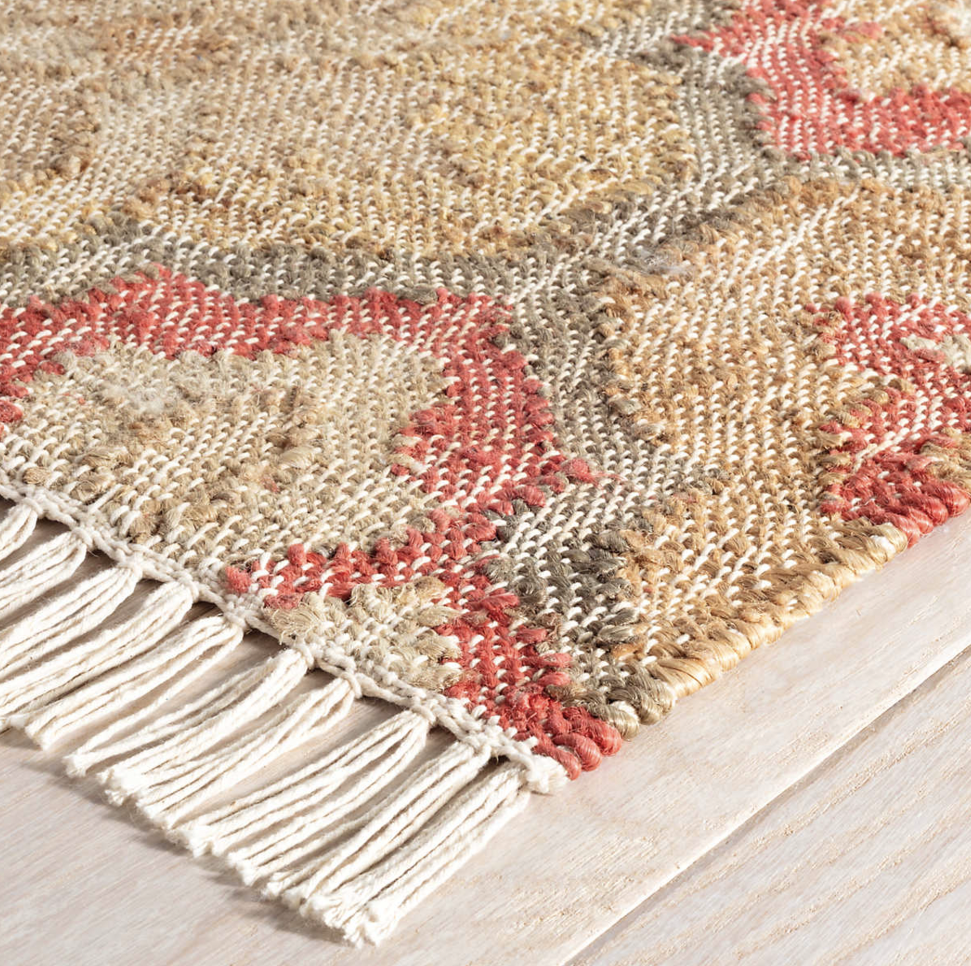 Pali Multi Woven Jute Alfombra - Imagen 2