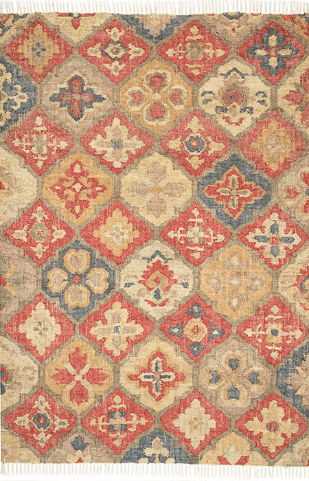 Pali Multi Woven Jute Alfombra - Imagen 1